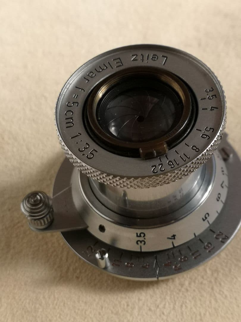 【超希少】Leitz ダイヤモンド赤エルマー Elmar 5cm f3