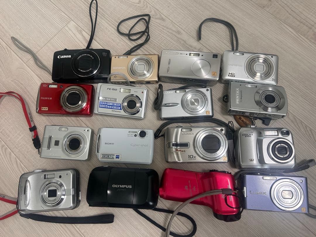 【16点まとめ】デジカメ CANON OLYMPAS SONY など