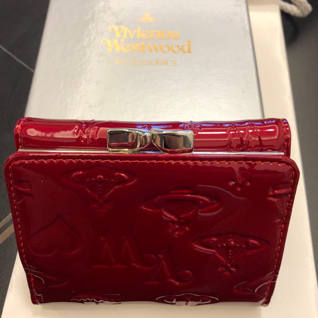 Vivienne Westwood 赤 三つ折り財布