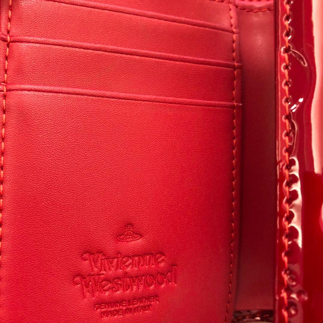 Vivienne Westwood 赤 三つ折り財布