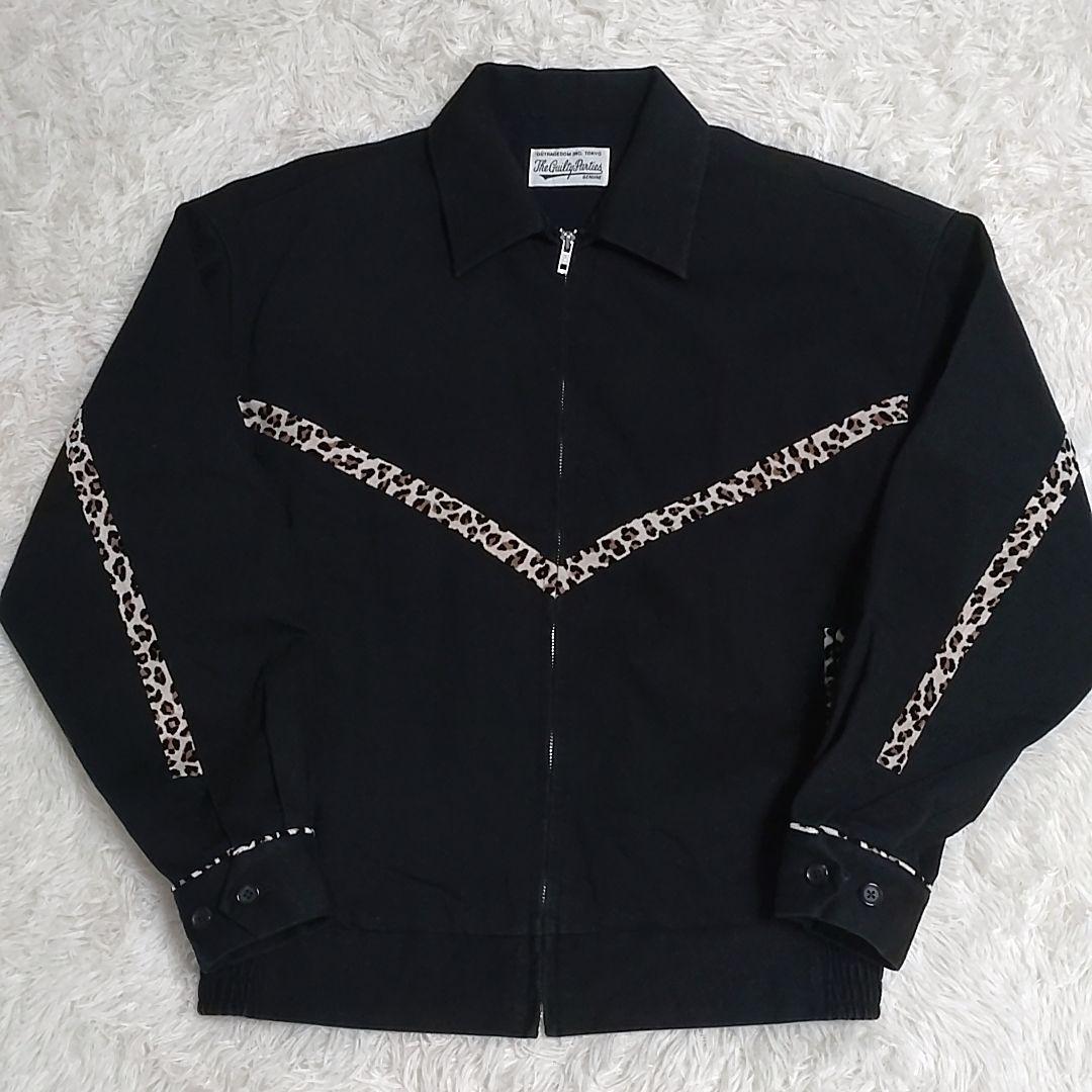 【即完売品】ワコマリア　レオパードライン　ウエスタンジャケット　L