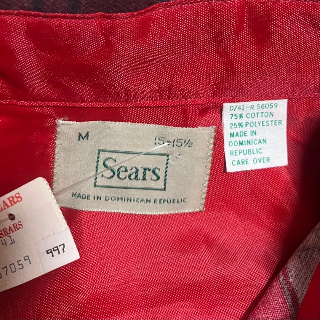 Sears 80sデッドストック プリントネルシャツ カートコバーン ニルバーナ