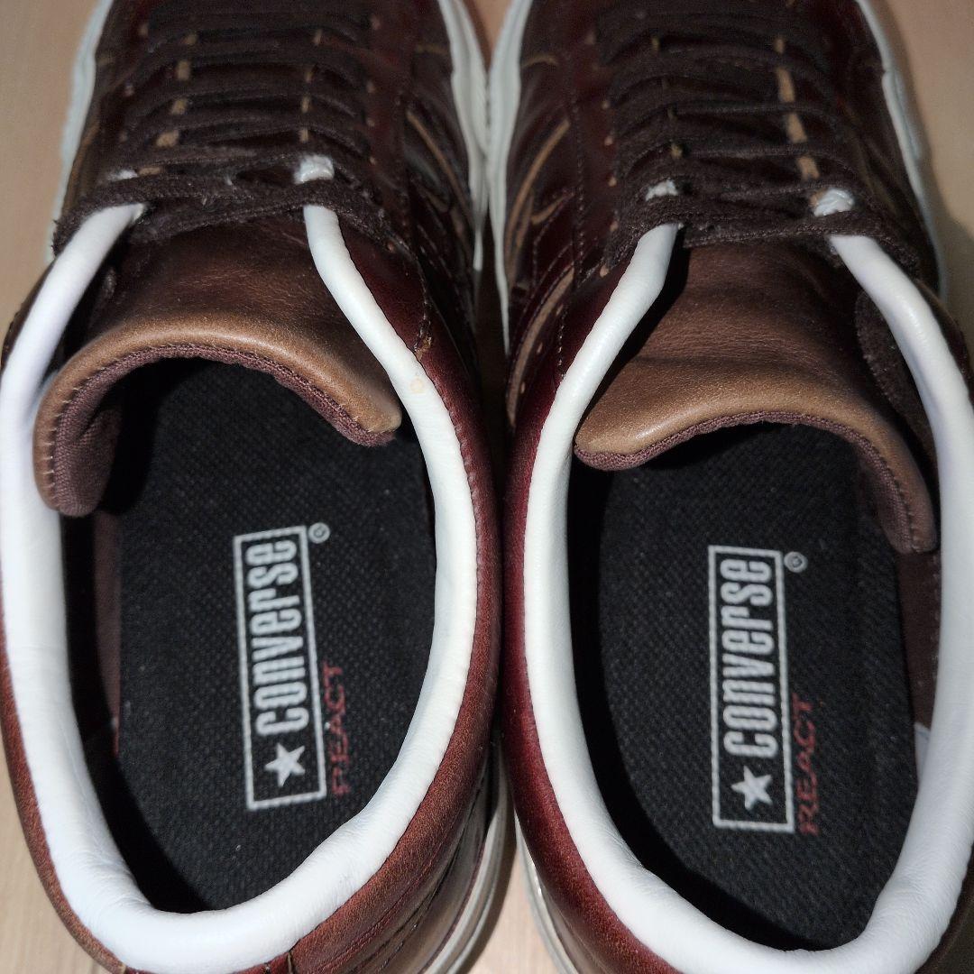 【US8】ジャックスター　レザー　バーガンディー　 ALL STAR　ワンスター