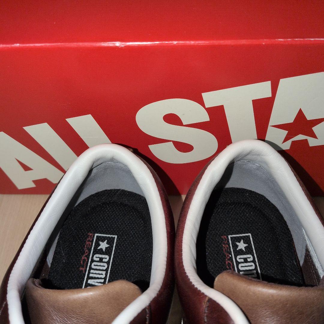 【US8】ジャックスター　レザー　バーガンディー　 ALL STAR　ワンスター