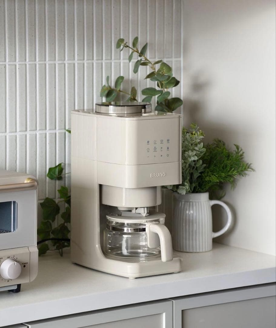 【新品】BRUNO 自動コーヒーメーカー グレージュ