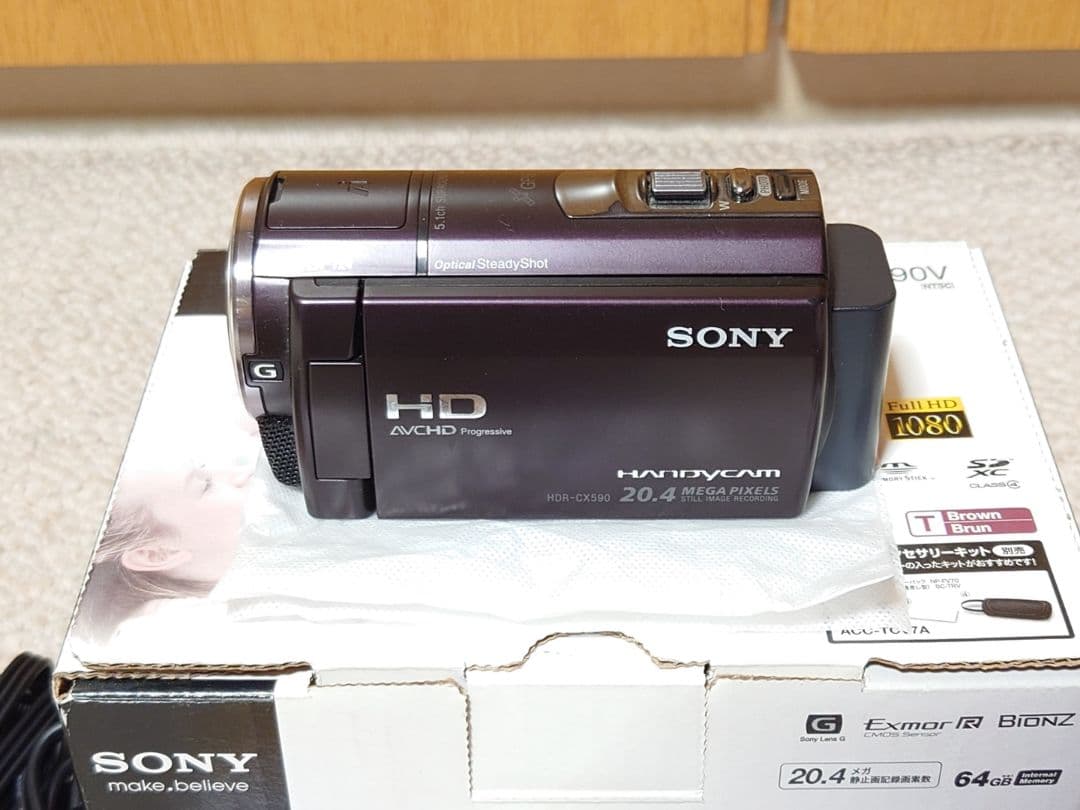 SONY HDR-CX590V ピデオカメラ