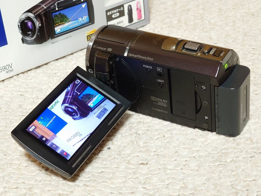 SONY HDR-CX590V ピデオカメラ