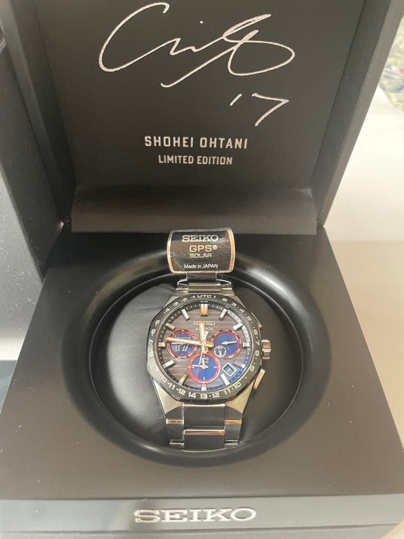 SEIKO ASTRON sbxc141 大谷翔平限定モデル、新品、未使用品