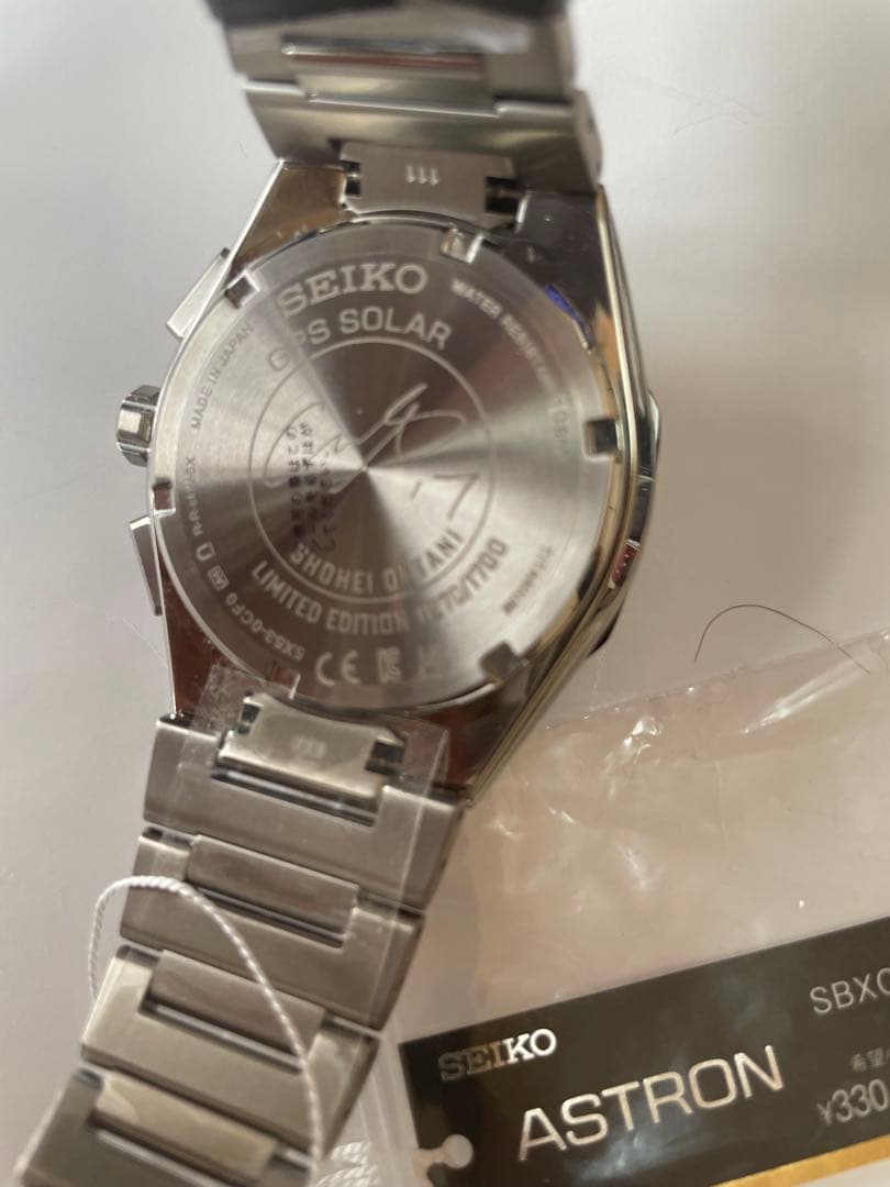 SEIKO ASTRON sbxc141 大谷翔平限定モデル、新品、未使用品