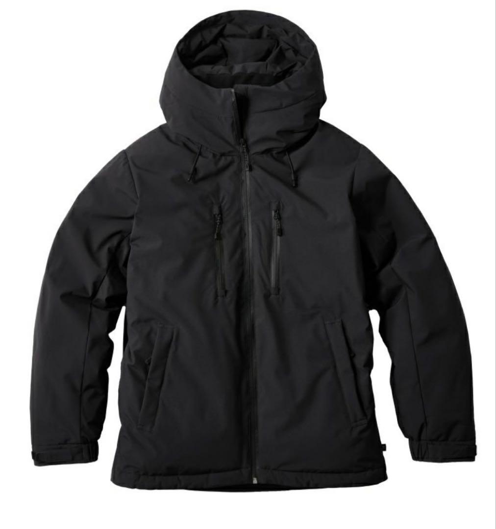 【25年11月購入】ハミューレストレッチダウンパーカーLLブラック