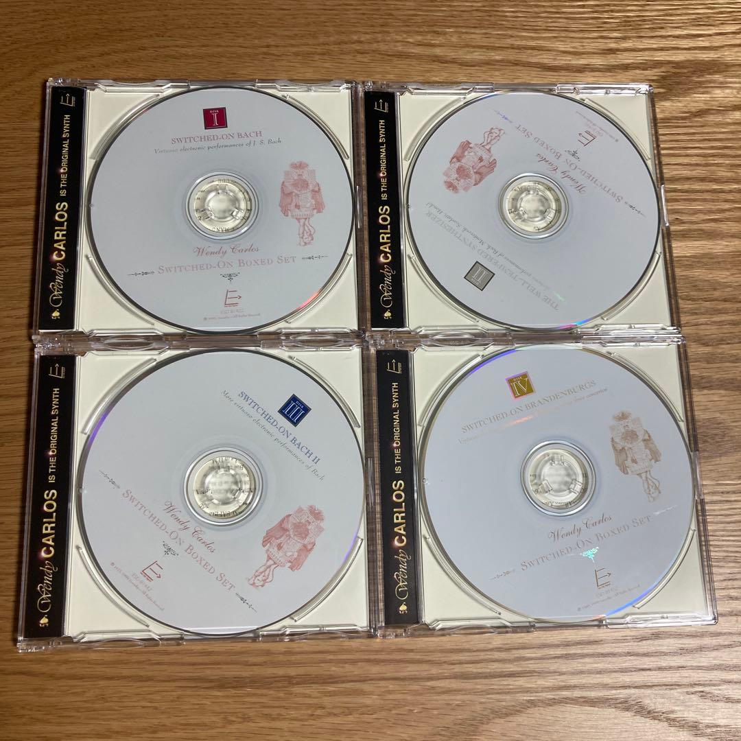 ウェンディ・カーロス 4CD-BOX SWITCHED-ON BOXED SET