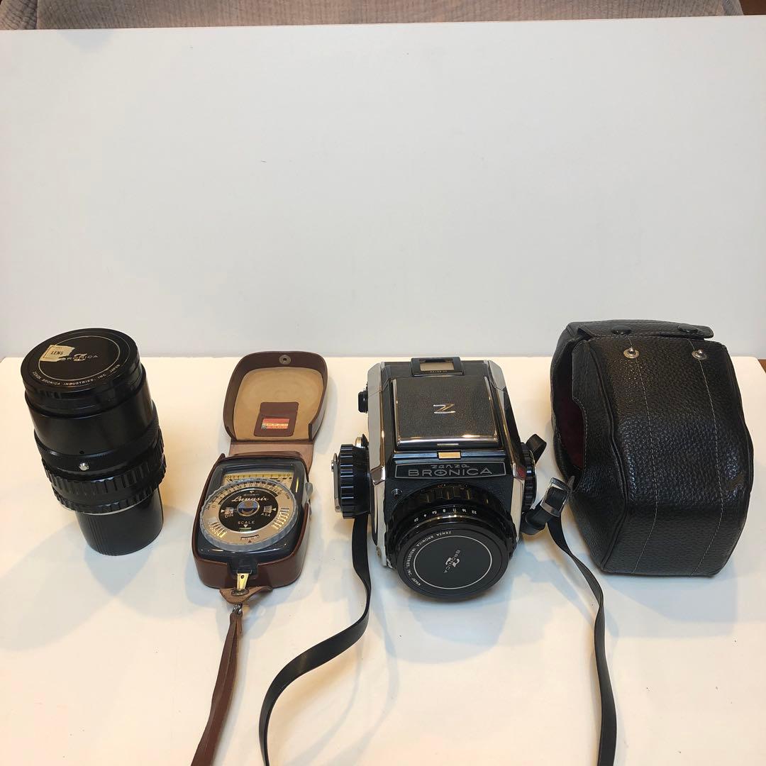 ブロニカ BRONICA S2 A 75mm F2.8&レンズ&露出計
