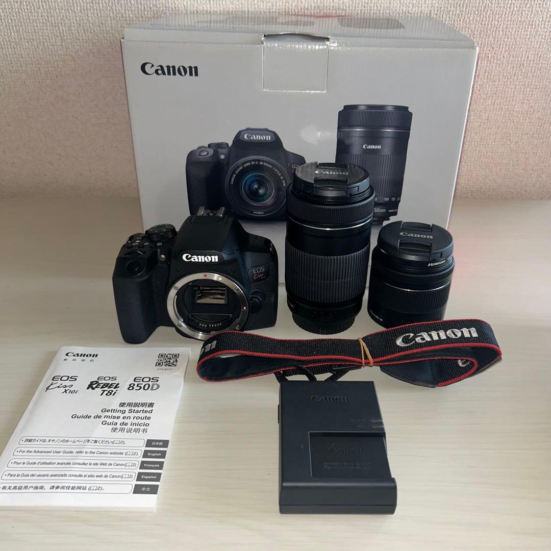 Canon EOS KissX10i ダブルズームセット