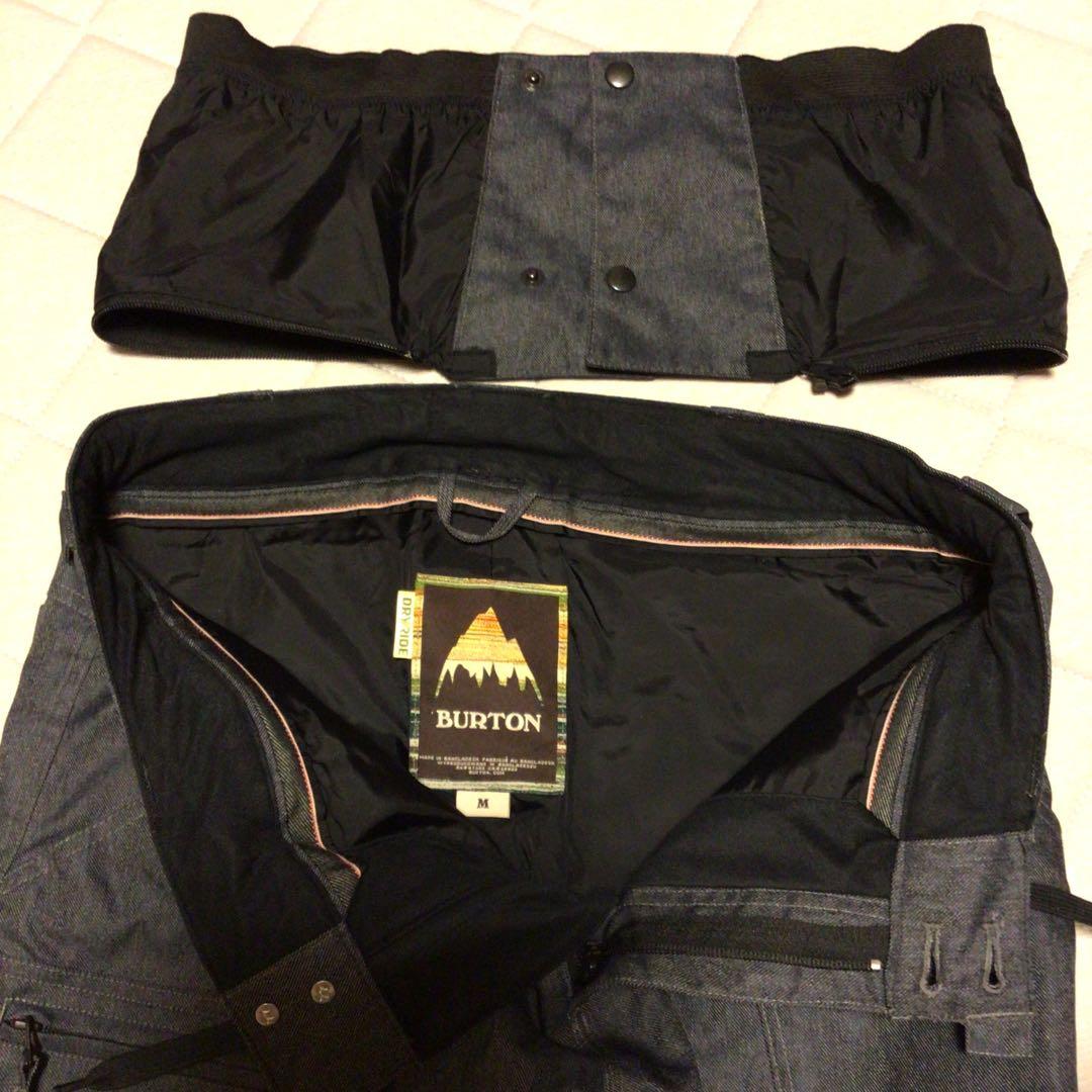 【美品】バートン/Burton スキー/スノーボードウェア 上下 メンズ M