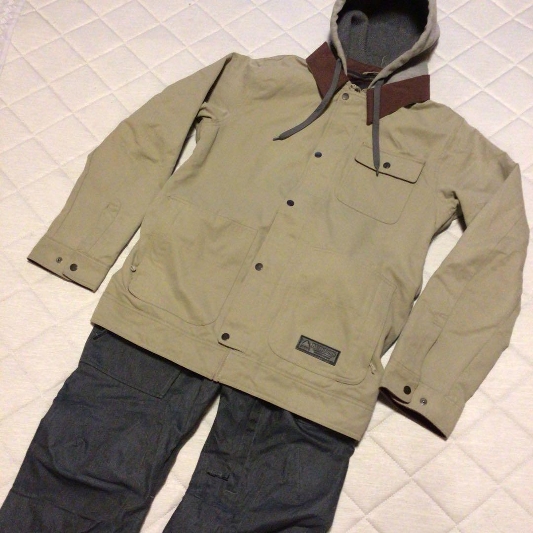 【美品】バートン/Burton スキー/スノーボードウェア 上下 メンズ M