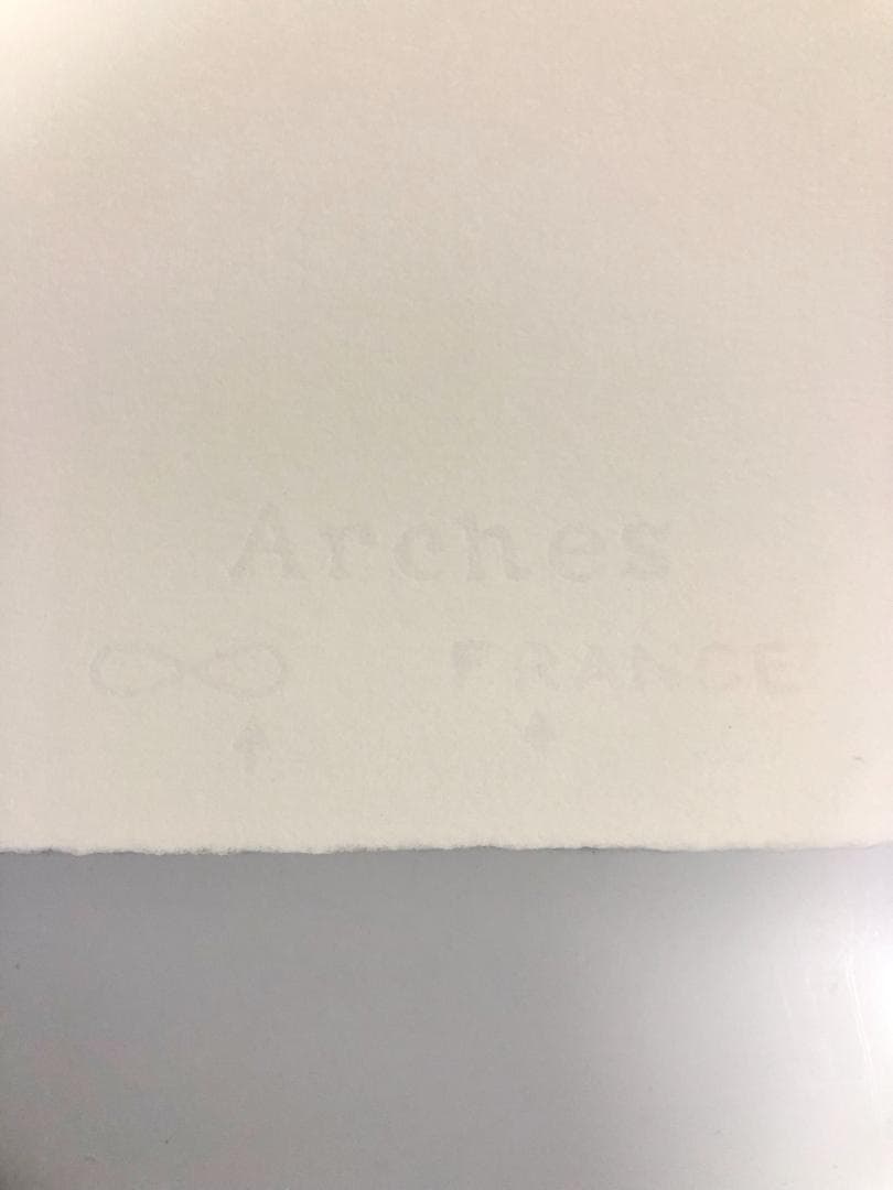 【模写】限定100部証明書 Andy Warhol One Blue Pussy