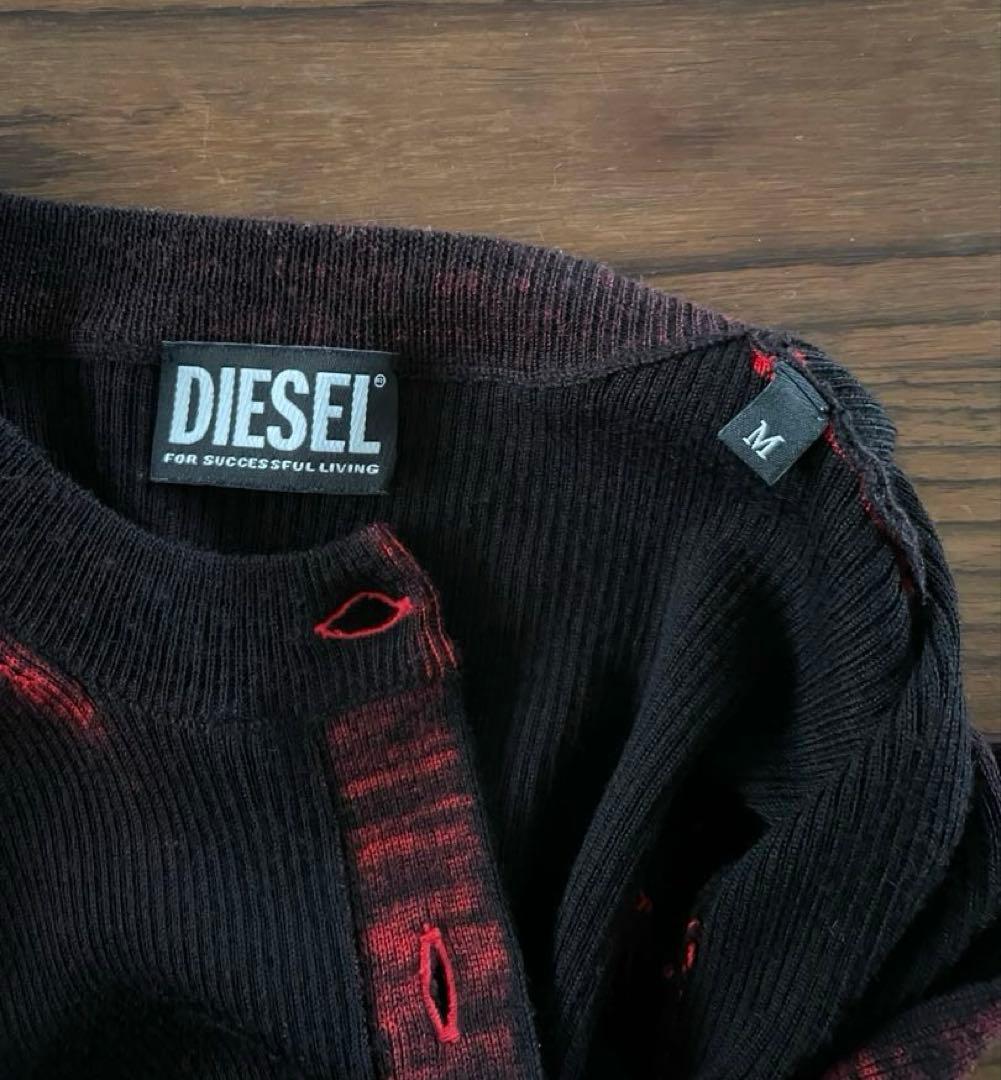 DIESEL ニット カットソー & カーディガン 2点セット サイズS.M