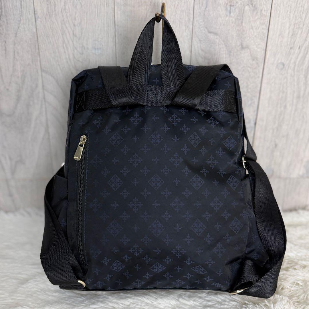 美品♡A4可♡russet ラシット ロゴ モノグラム 2wayバッグ リュック