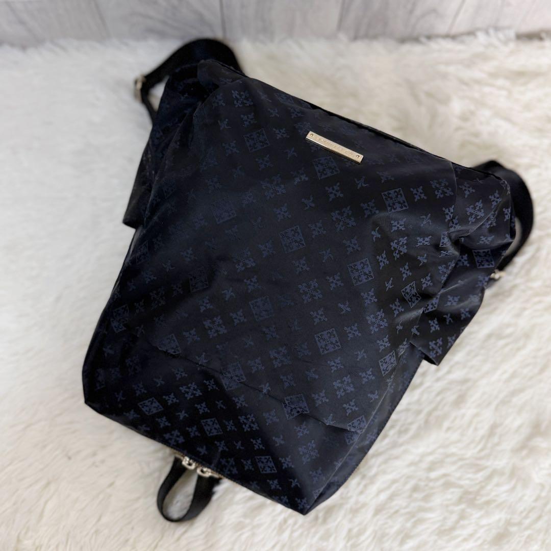 美品♡A4可♡russet ラシット ロゴ モノグラム 2wayバッグ リュック