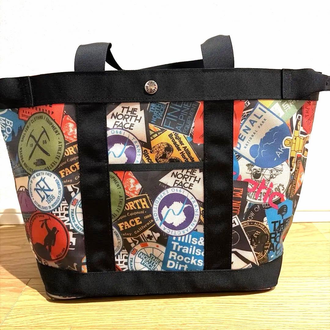 【レア】THE NORTH FACE　BCギア　トートバッグ ステッカープリント