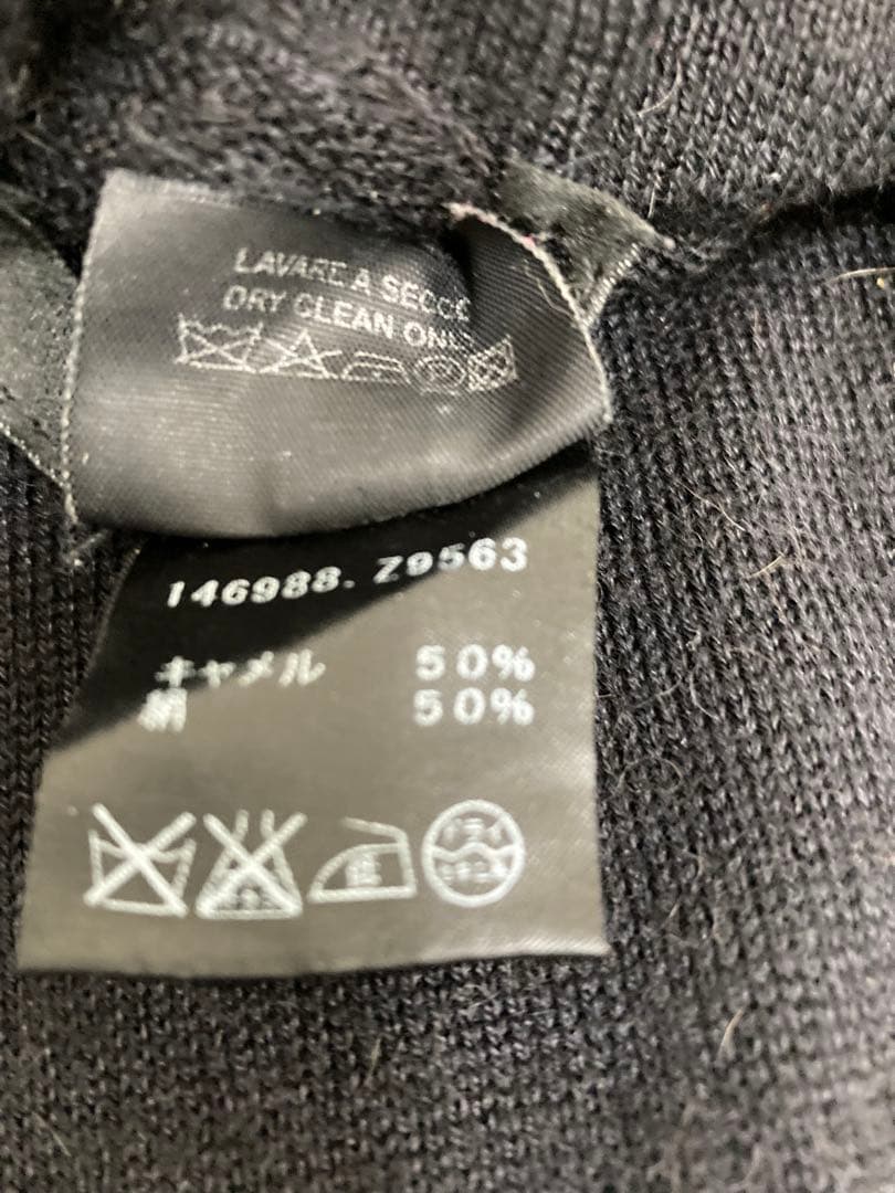 ☆美品☆ GUCCI シェリーライン　タートル　キャメル、カシミア混セーター