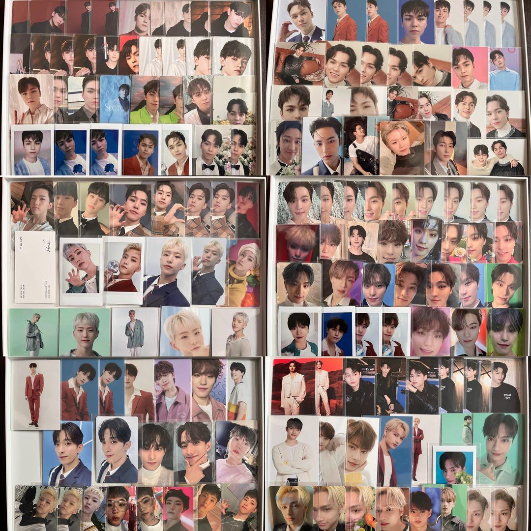 セブチ トレカ・チェキ200枚まとめ売り