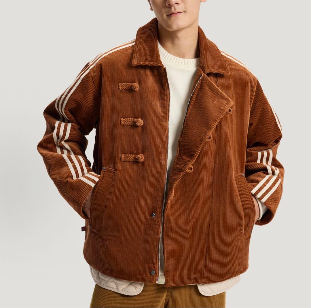 海外限定M Adidas New YearコーデュロイジャケットKQ5135