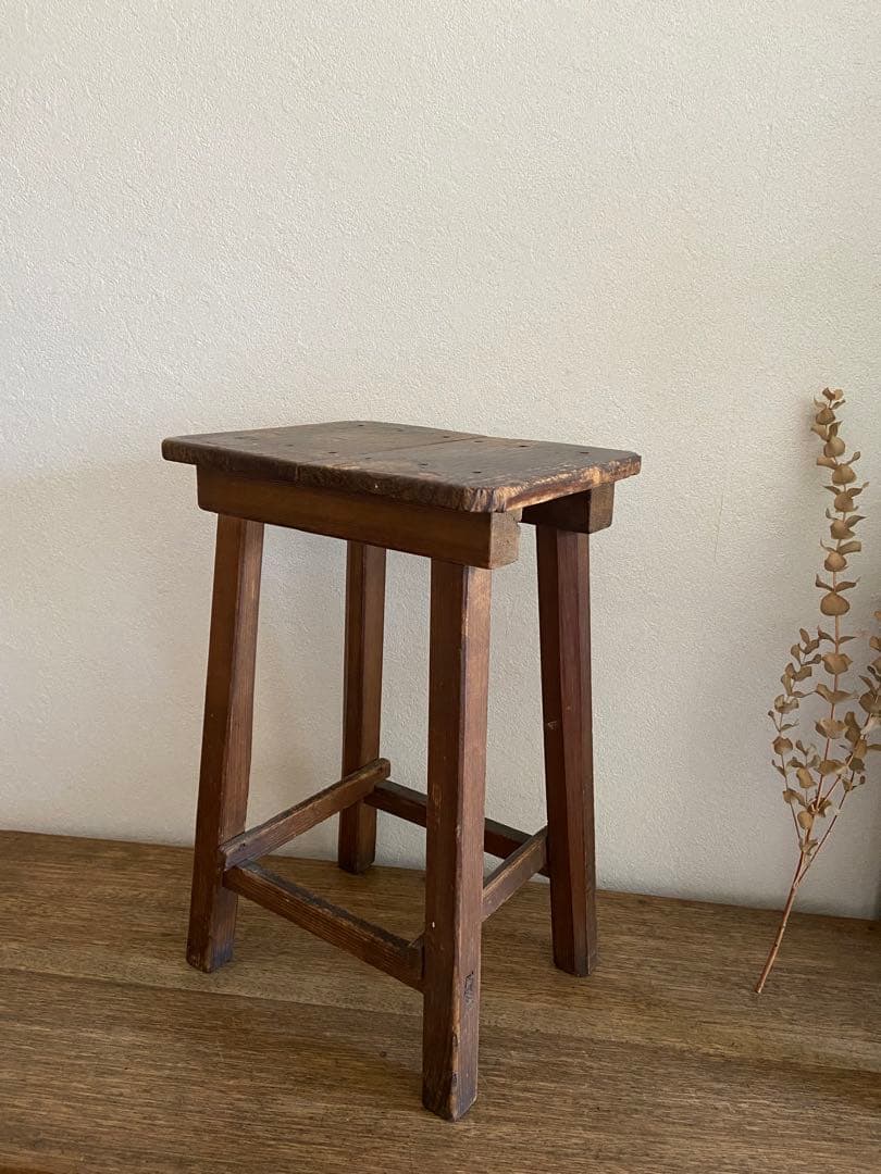 古いスツール　古道具