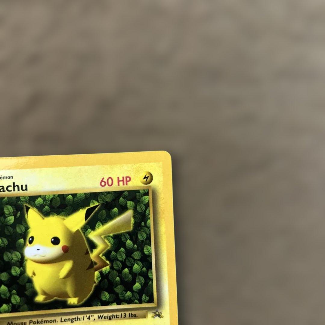 英語版　Pikachu ピカチュウ　60HP コロコロ　プロモ