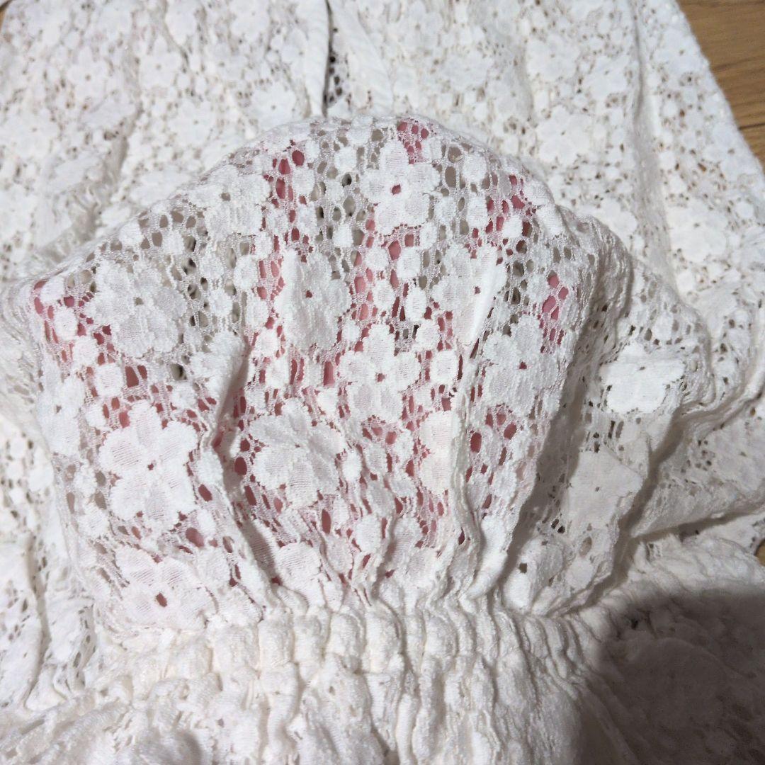 リズリサ(LIZLISA) ホワイトレースベアトップ