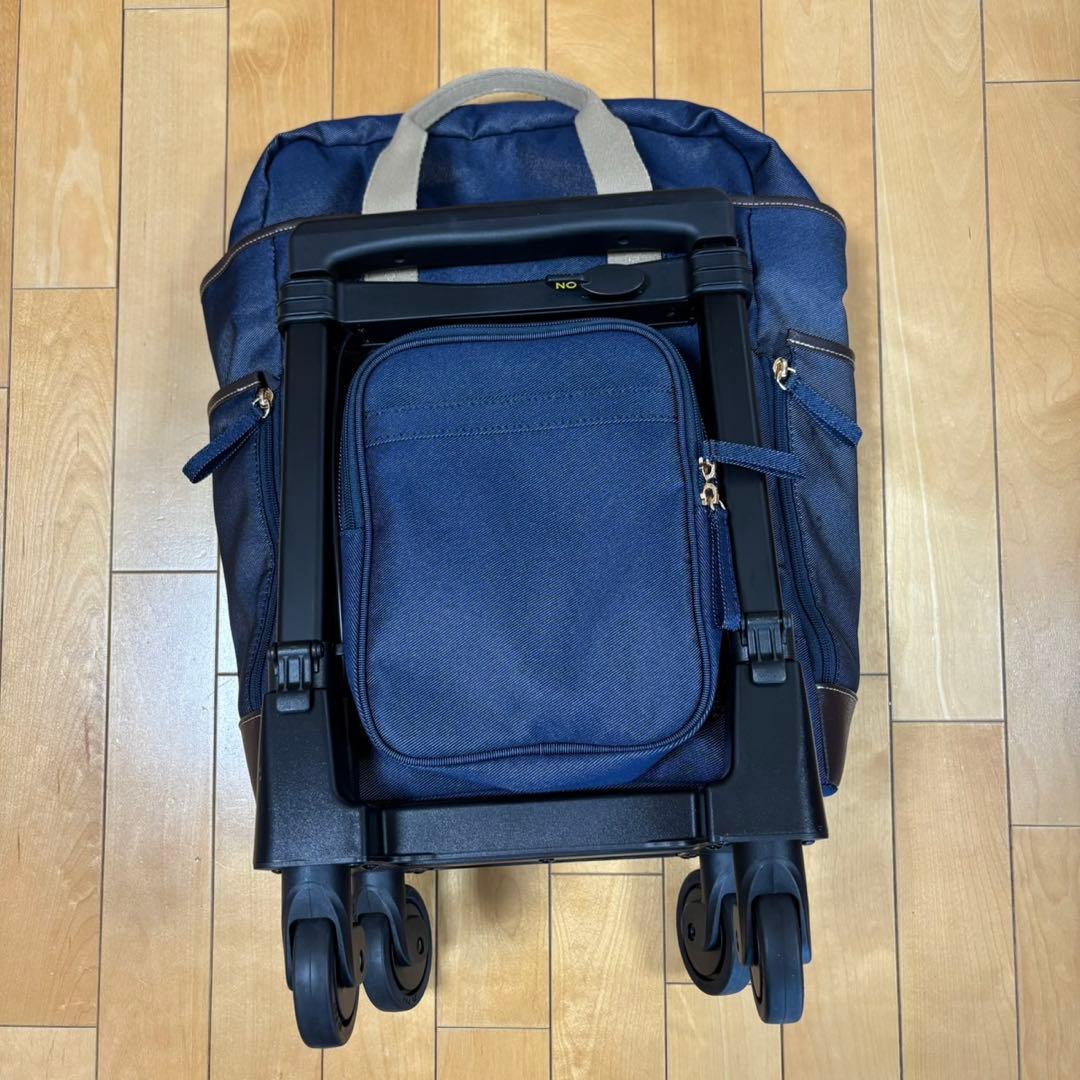 SWANY ネイビー キャリーバッグ