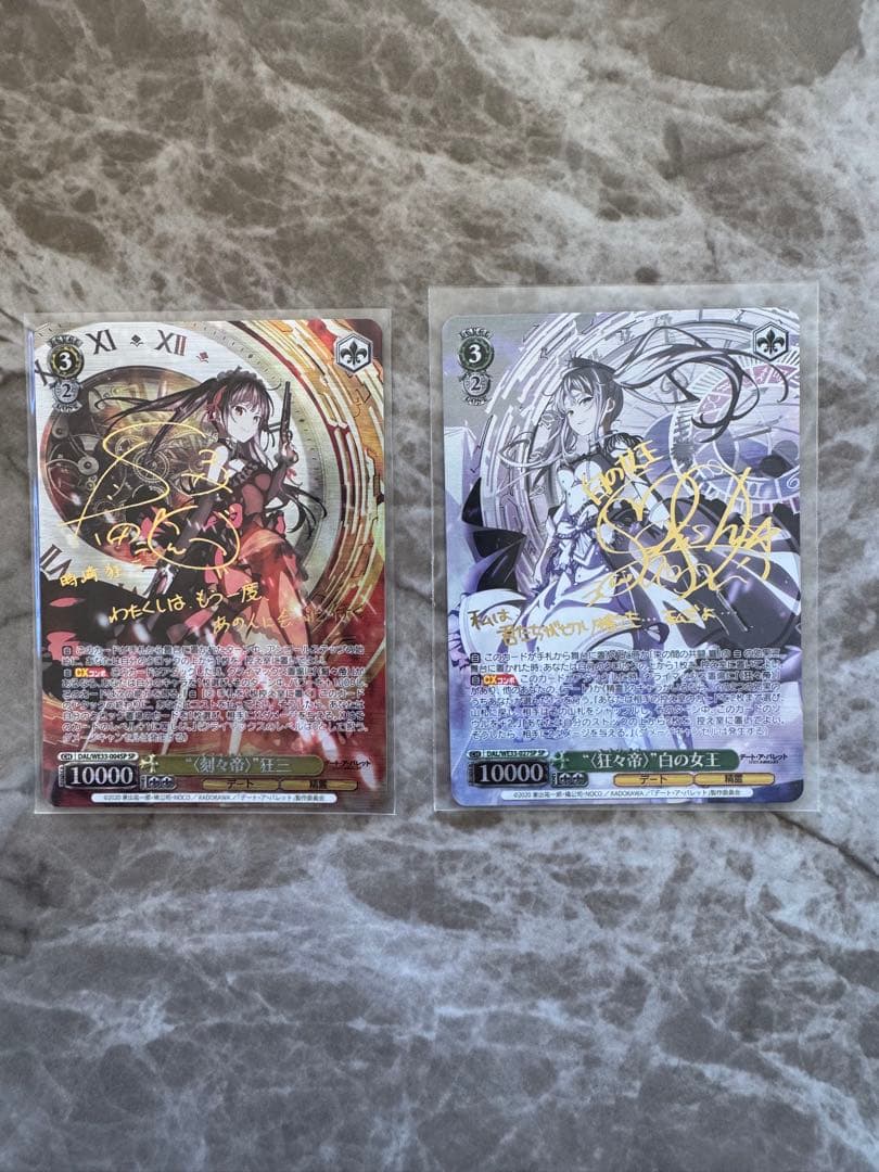 ヴァイスシュヴァルツ、狂三SP、白の女王SPセット、美品