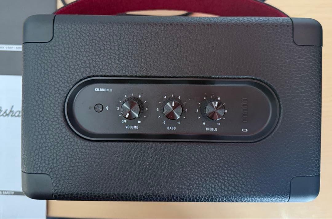 マーシャル　KILBURNII ポータブルワイヤレススピーカー　ブラック