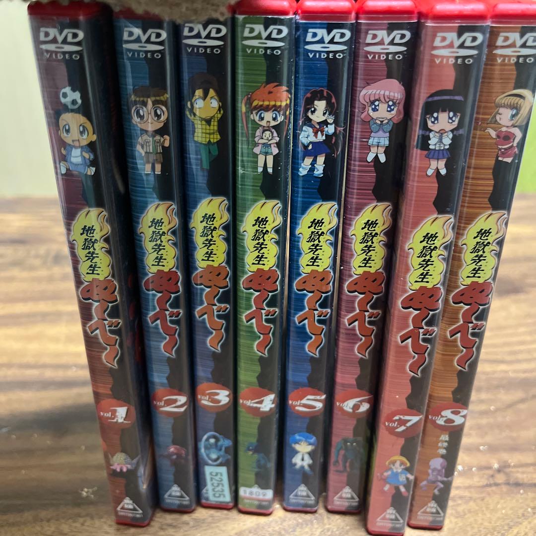 【旧作】地獄先生ぬ〜べ〜　アニメDVD レンタル落ち　全巻8巻セット