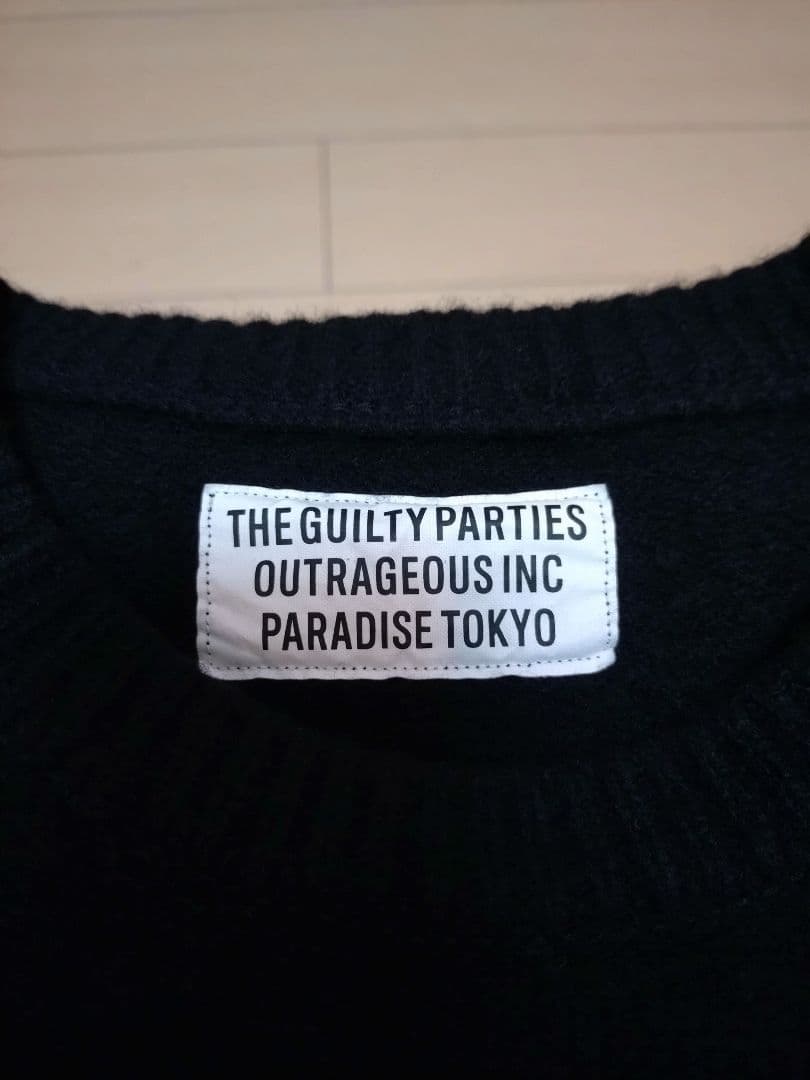 WACKO MARIAワコマリア　CLASSIC KNIT SWEATER