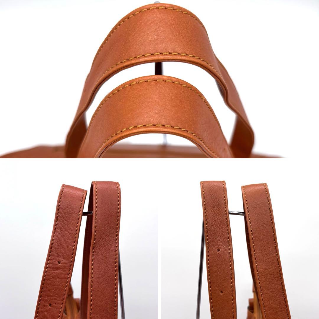 ✨美品✨マザーハウス　ビジネスバッグ　2way　レザー　A4可　バインダー付き