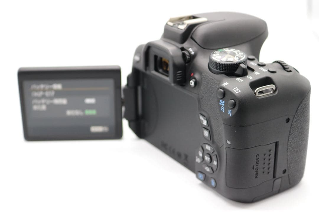 ボディ新品級 【Canon EOS Kiss X8i ダブルレンズセット】