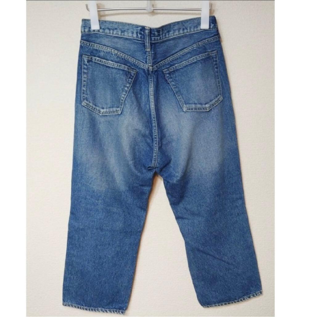 パンツ 01 MADISONBLUE CRASHED SAROUEL PANTS 38