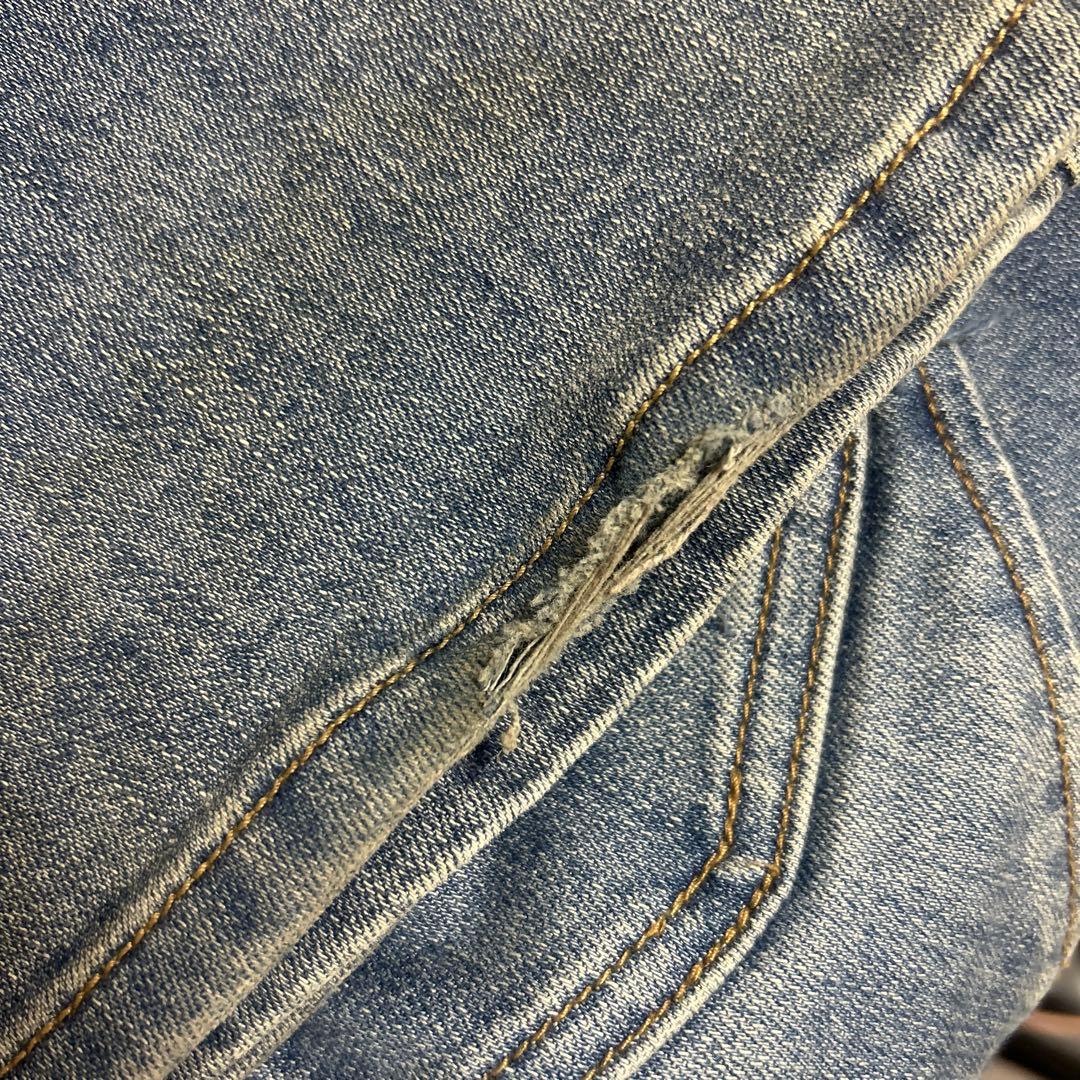 【r】andmary Heart hip flare denim