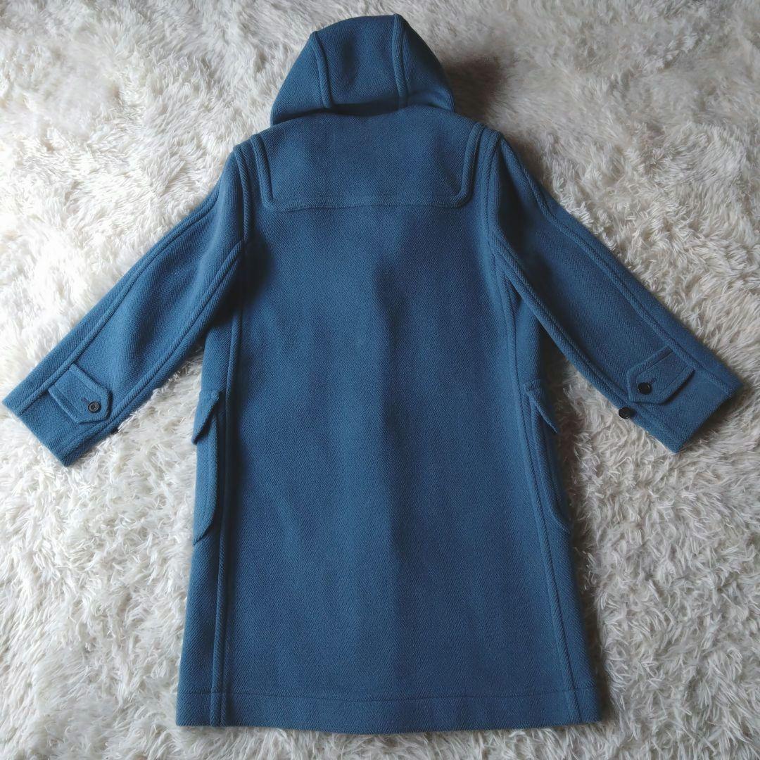 【希少】オールドイングランド ダッフルコート ヘリンボーン ロング丈 ブルー