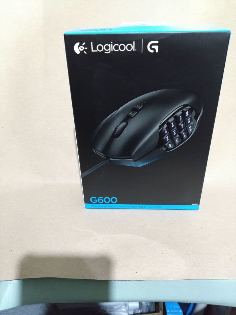 Logicool MMOゲーミングマウス 20ボタン G600 新品 未開封