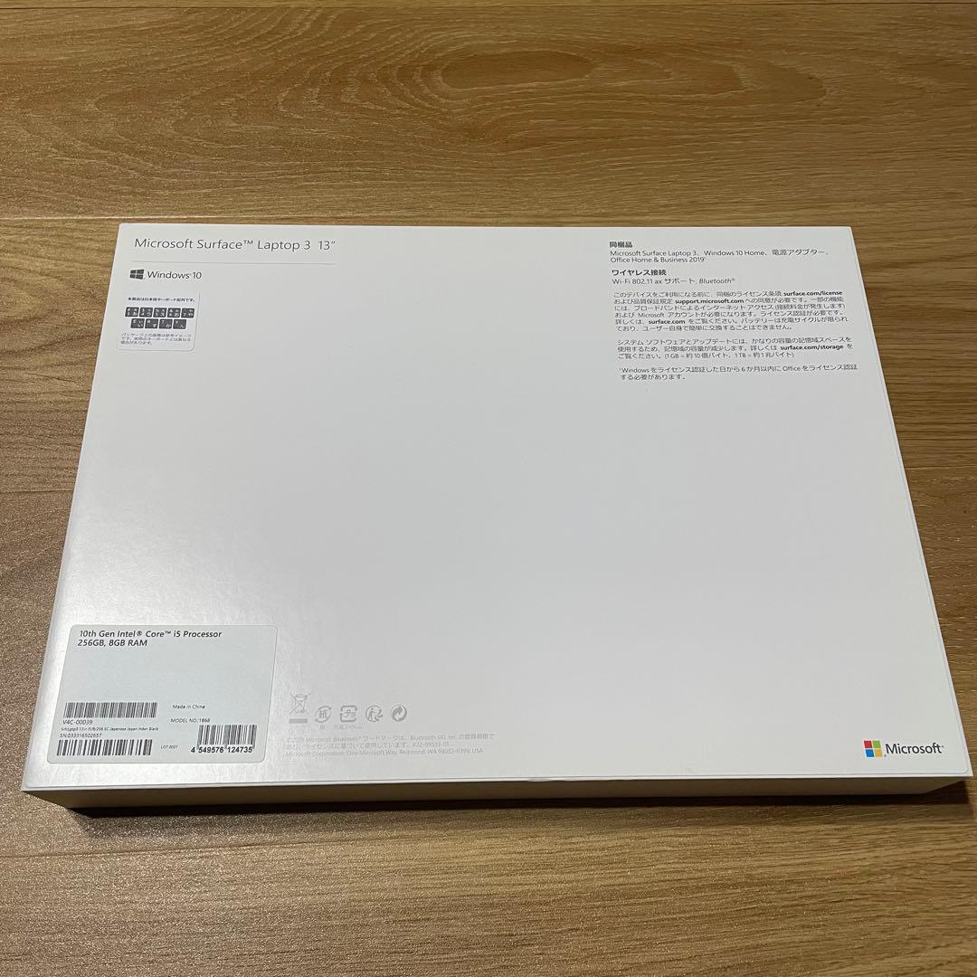 【お買い得】Microsoft Surface Laptop 3 ブラック