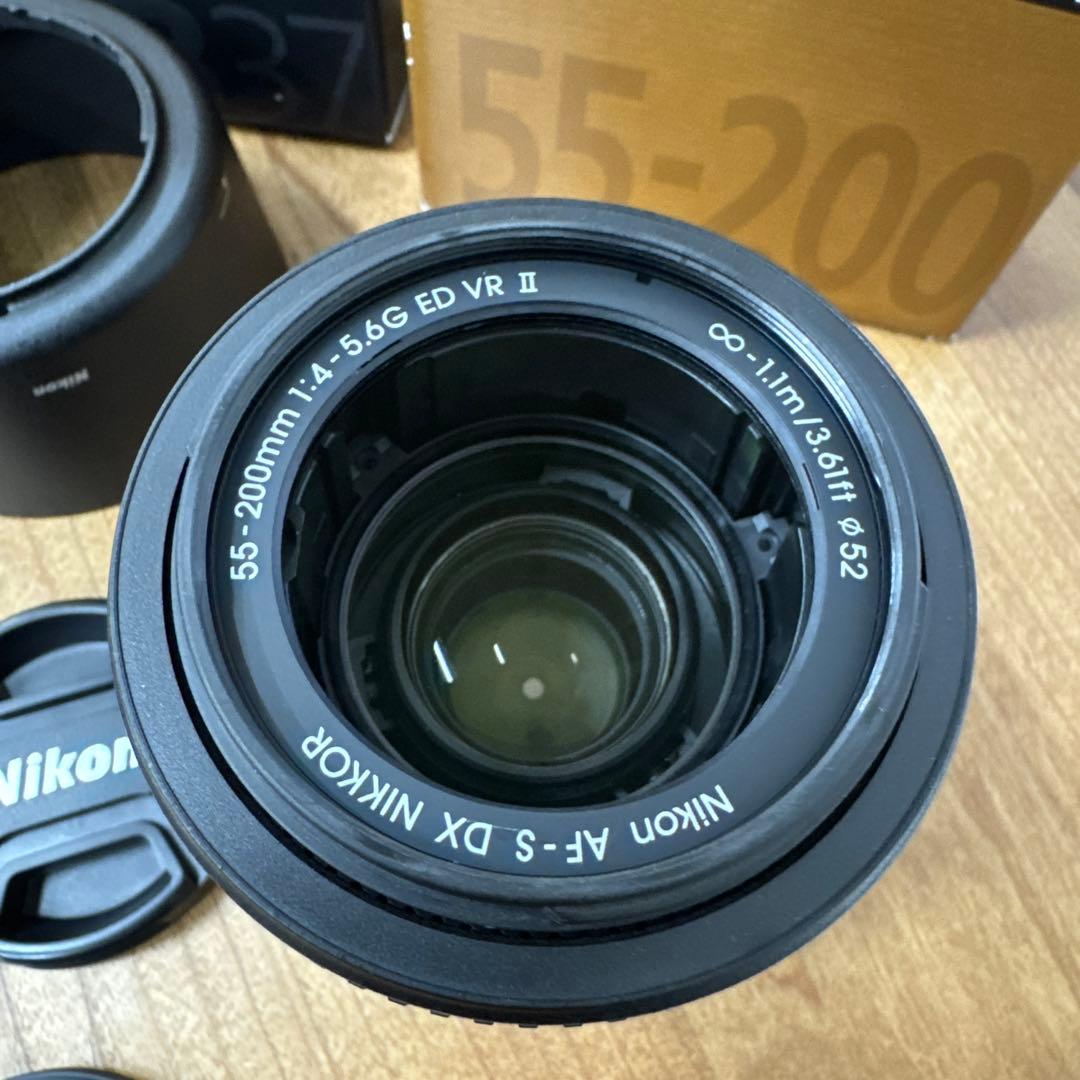 レンズ(ズーム) NIKKOR 55-200mm f/4-5.6G ED VR II