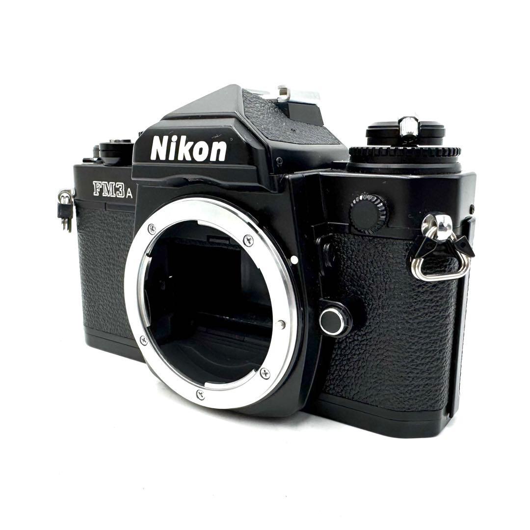 未使用級 極美品 Nikon FM3A ブラック フィルムカメラ 一眼レフ