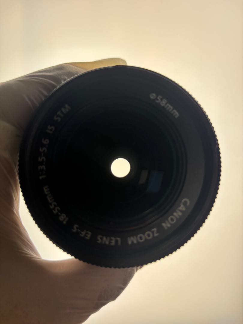 【美品】Canon EFS 18-55mm ズームレンズ レンズ保護フィルター