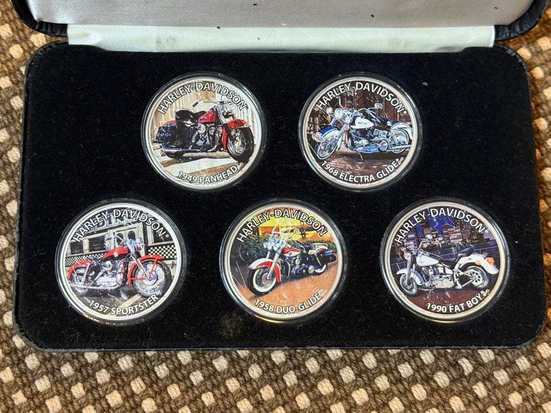 レア ハーレーコレクション イーグル1オンス銀貨5枚 純銀 ウォーキングリバティ