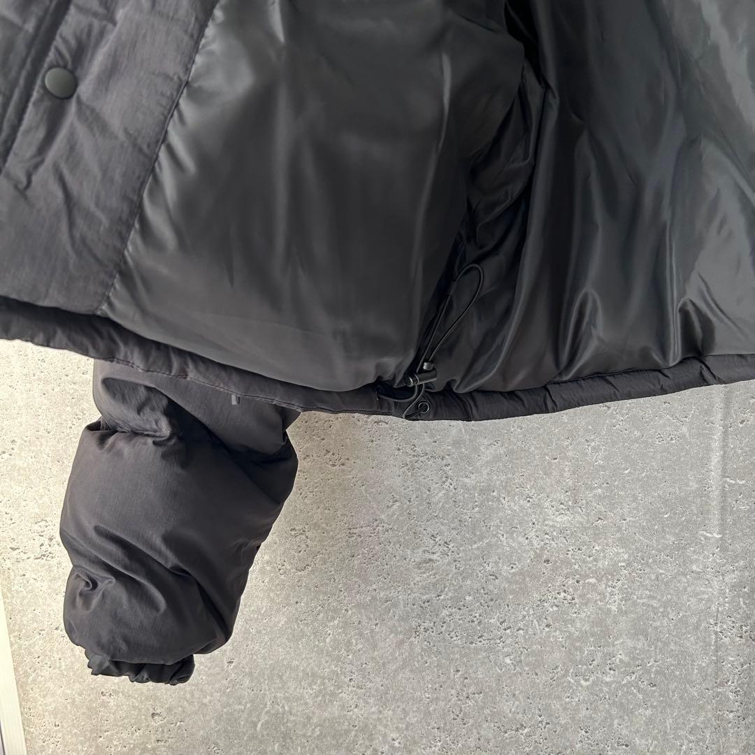 美品✨Sinoon リボンダウンジャケット　ショート丈　ブラック