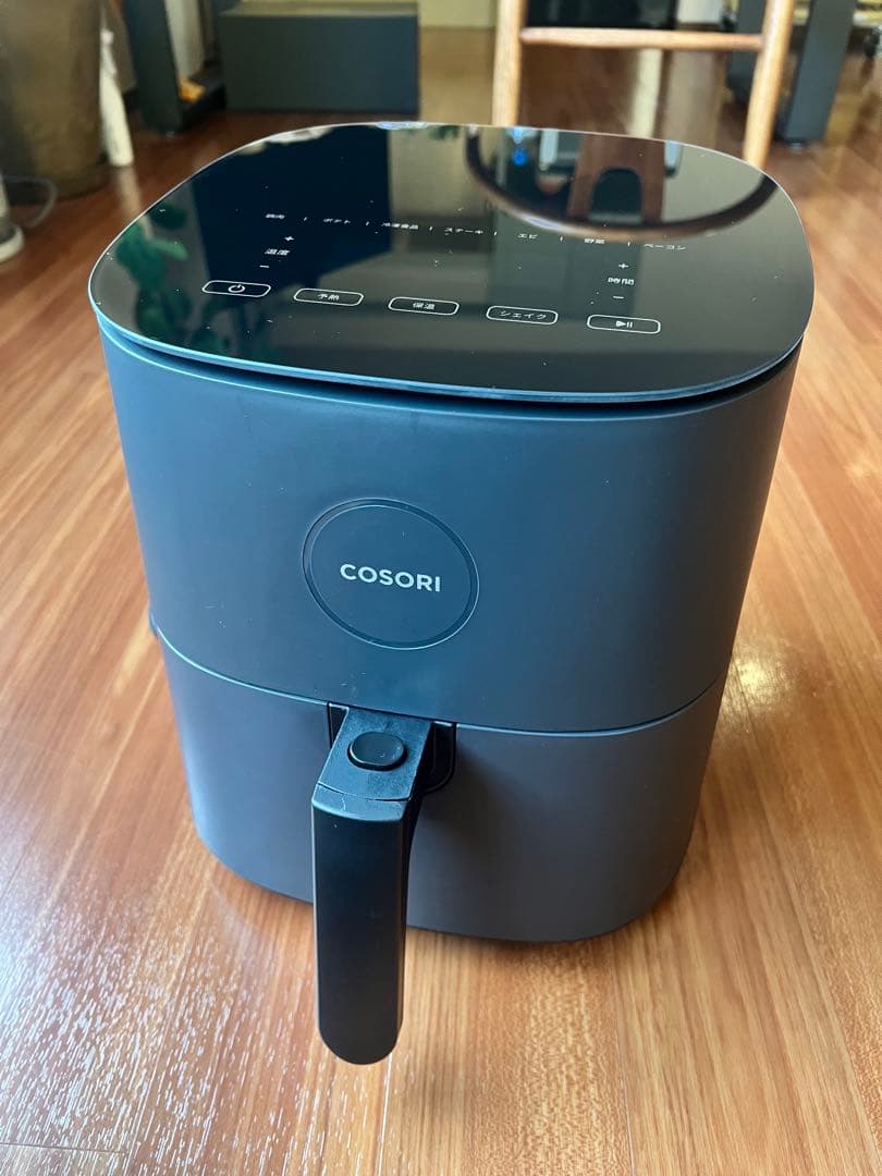 COSORI ノンフライヤー ブラック グリルラック付き