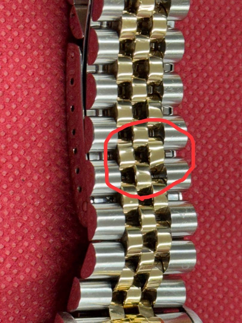 ROLEX デイトジャストコンビ10pダイヤ　メンズ36mm