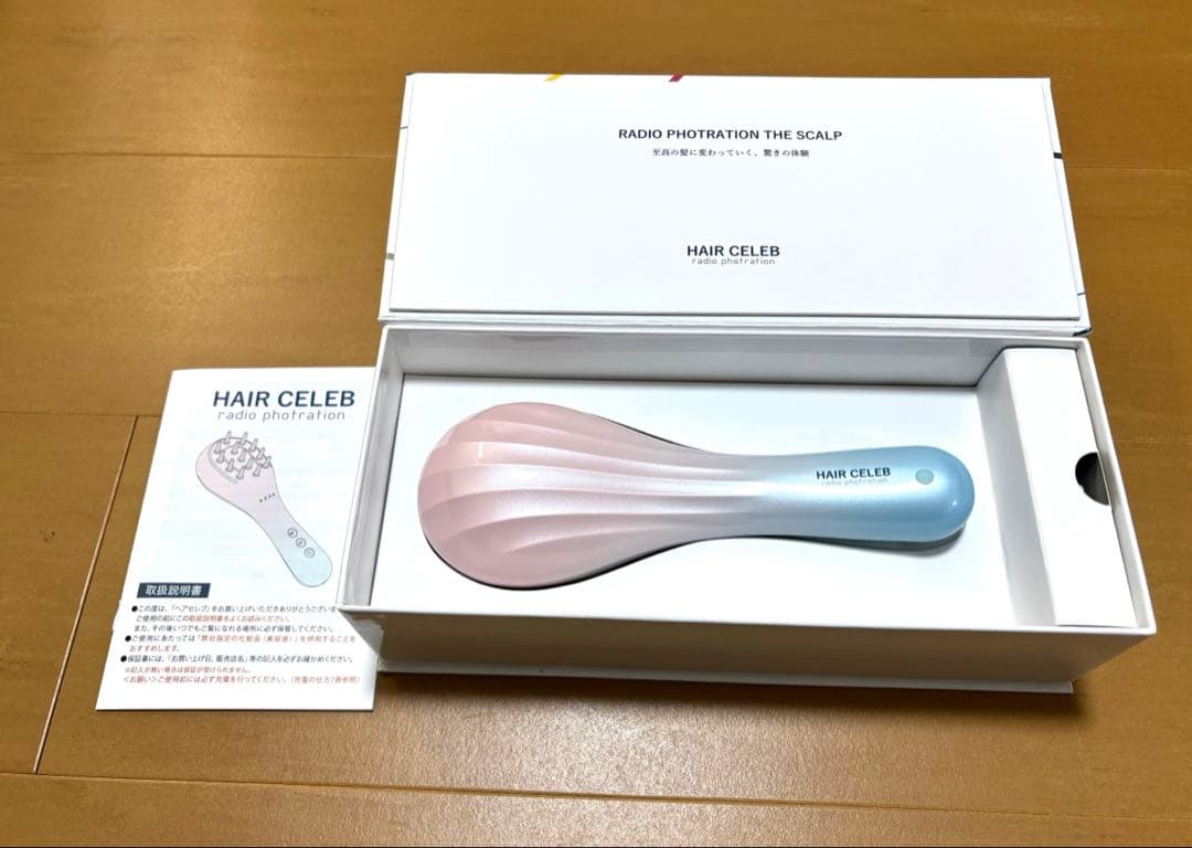 【新品】HALR CELEB 美顔器 美容機 ヘアセレブ フローラー
